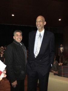 David Gruber and Kareem Abdul-Jabbar