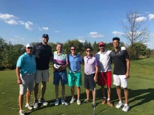 Milwaukee Bucks Golf Outing with Gruber Law Team