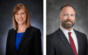 Attorney Megan Zabkowicz and Attorney John Hansen