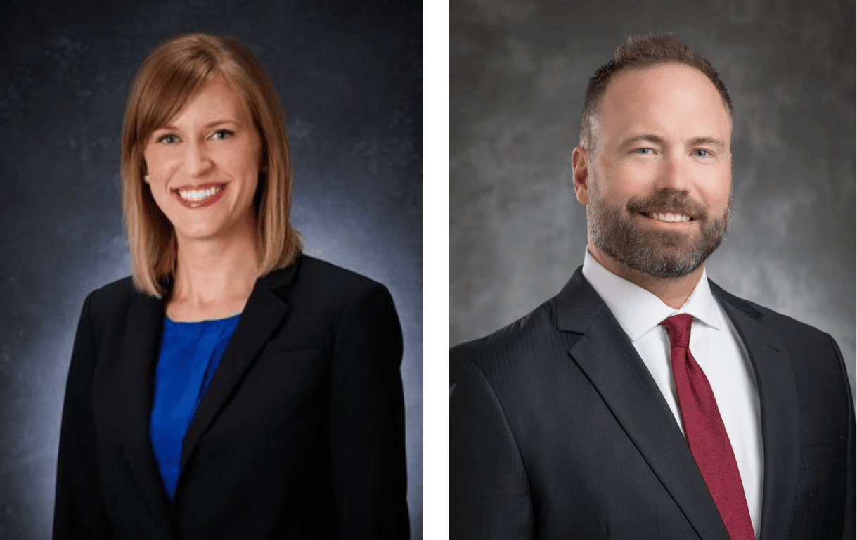 Attorney Megan Zabkowicz and Attorney John Hansen